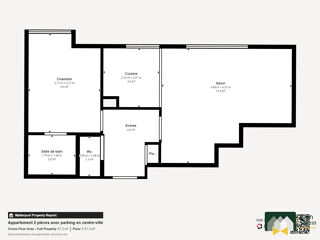  Appartement � vendre 2 pi�ces 40 m�