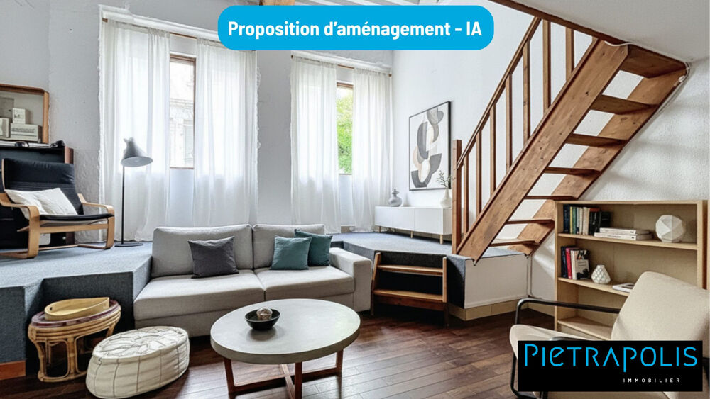 Vente Appartement LYON 1 PROCHE CROIX ROUSSE - T1 de 45m² avec mezzanine Lyon 1