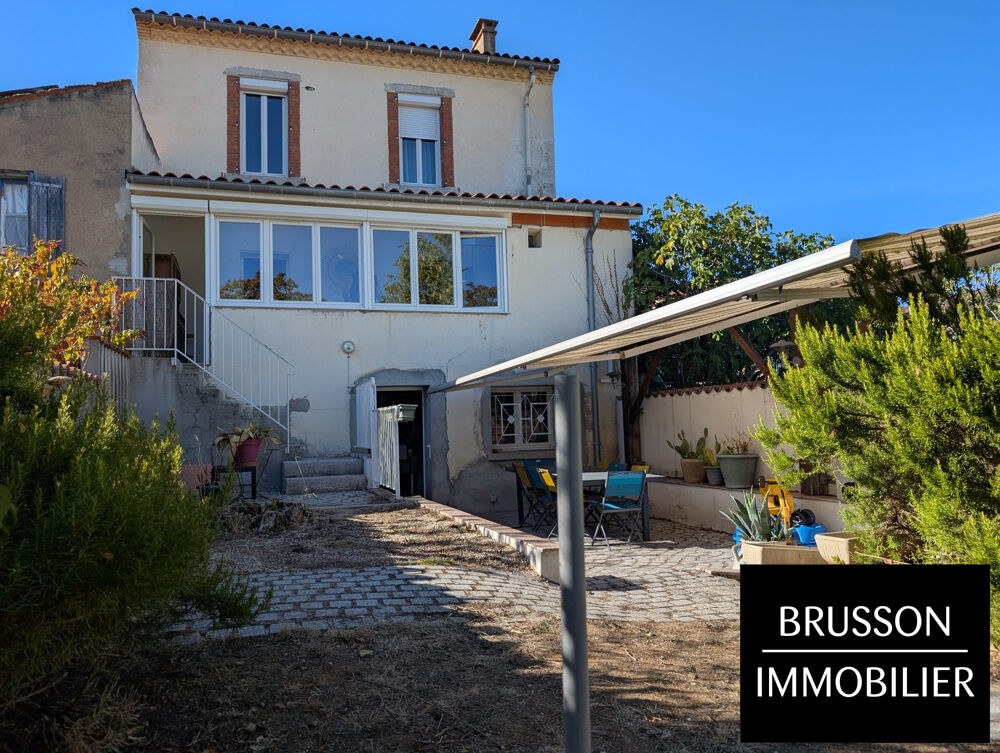 Maison 3 chambres- grand garage- piscine