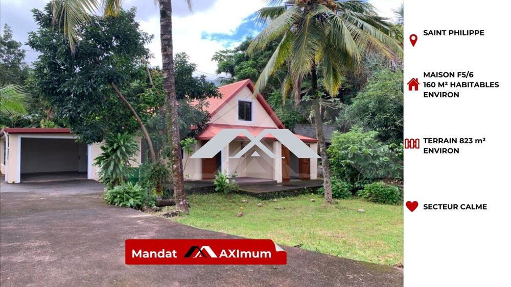 MAISON F6 160 M² SAINT PHILIPPE