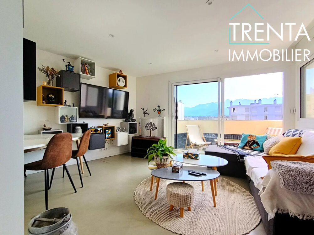 Vente Appartement T2 refait à neuf avec parking - Balcon et vue Grenoble
