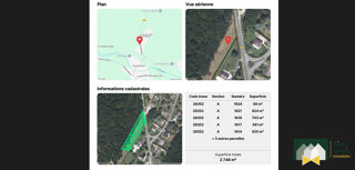  Terrain � vendre 2746 m�