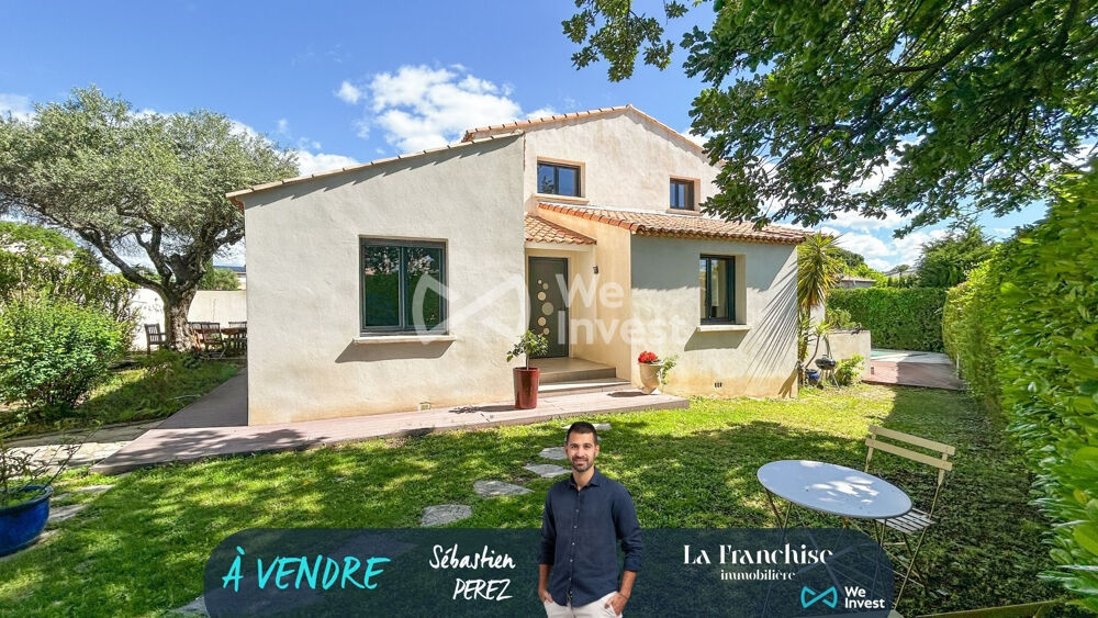 Vente Maison VILLA T6 FAMILIALE � CALME ABSOLU ET VIE DE PLAIN-PIED Mauguio