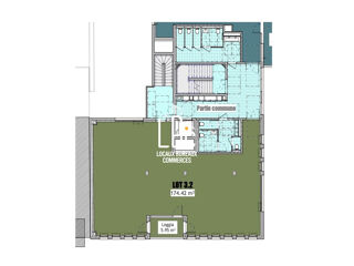   Nantes - À louer plateau de bureaux 225 m² Nantes