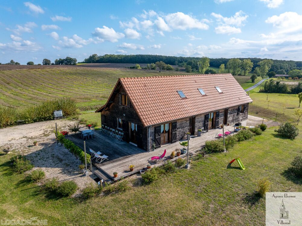 Maison ossature bois sur plus d'un hectare avec vues !