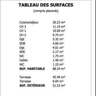 Vente Appartement Superbe T4 dernier étage 51m2 terrasse Saint-avé