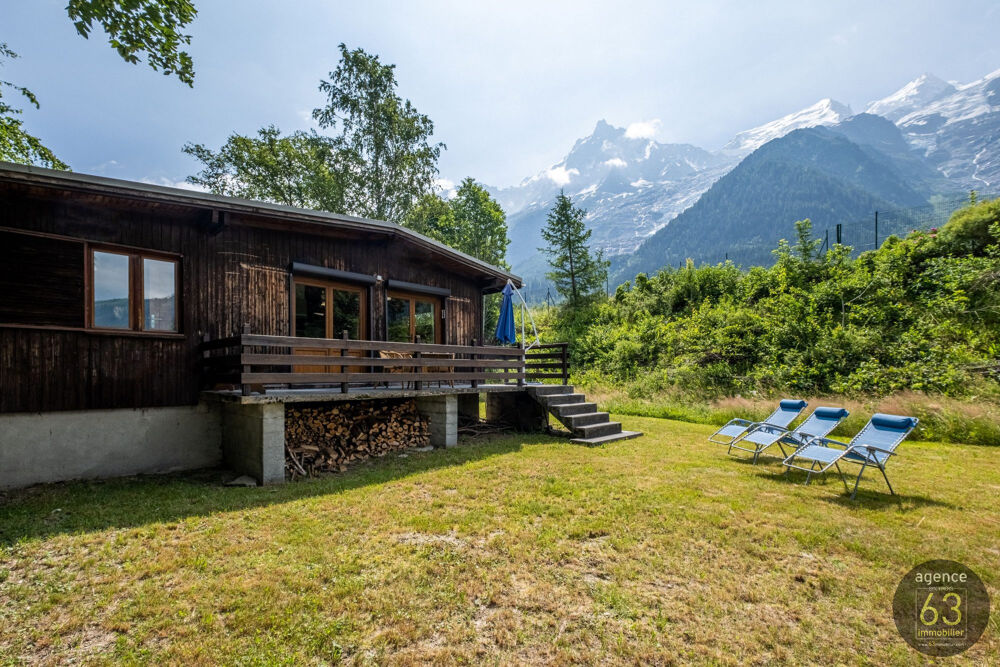 Charmant Chalet à Chamonix Mont-Blanc sur 1230 m2 de terrain pl