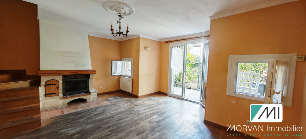 Maison de ville 4 chambres - jardin - box
