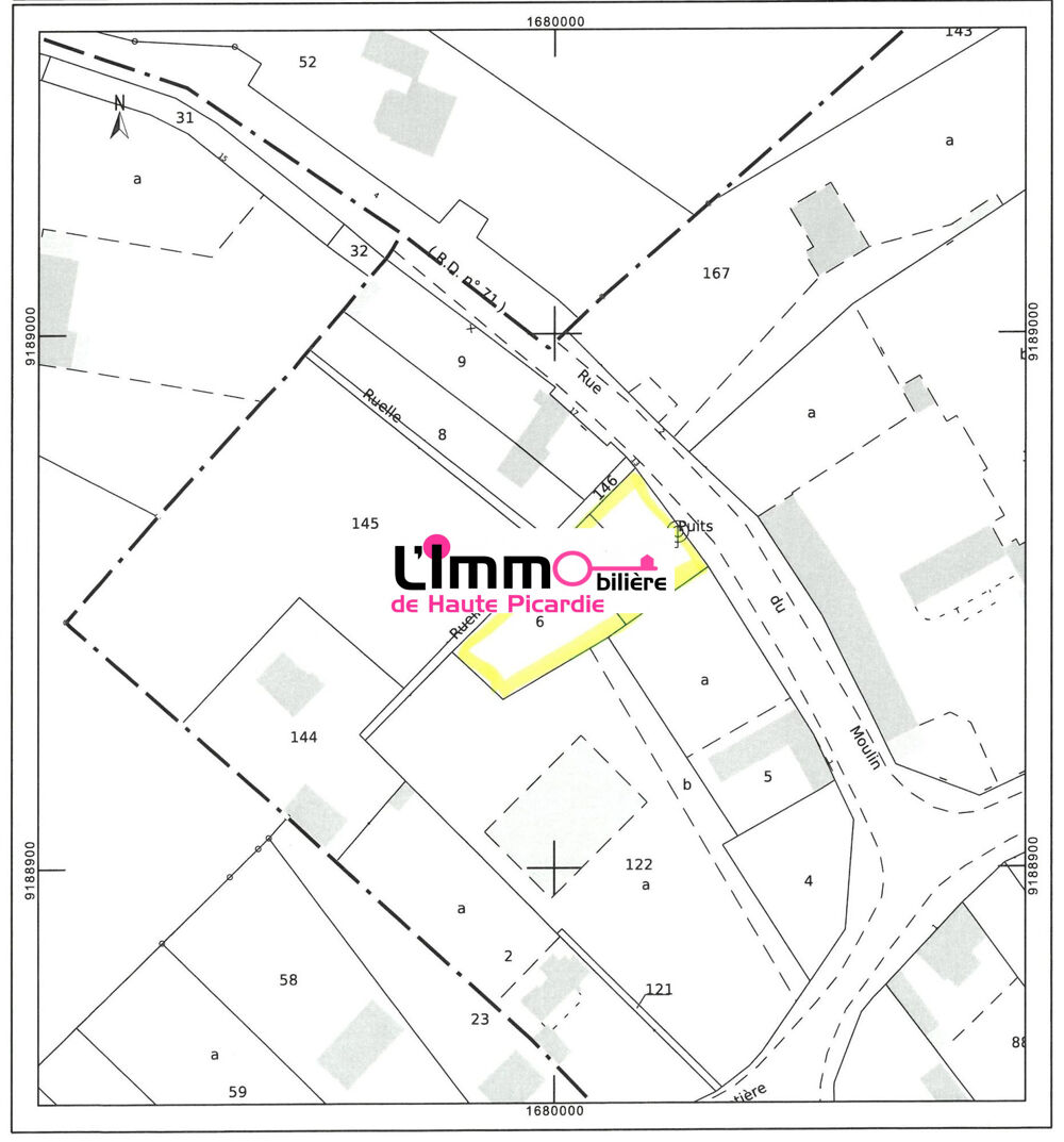 Vente Terrain Vente Terrain Constructible 860 m² | Secteur Bray-sur-Somme (80 Chuignolles