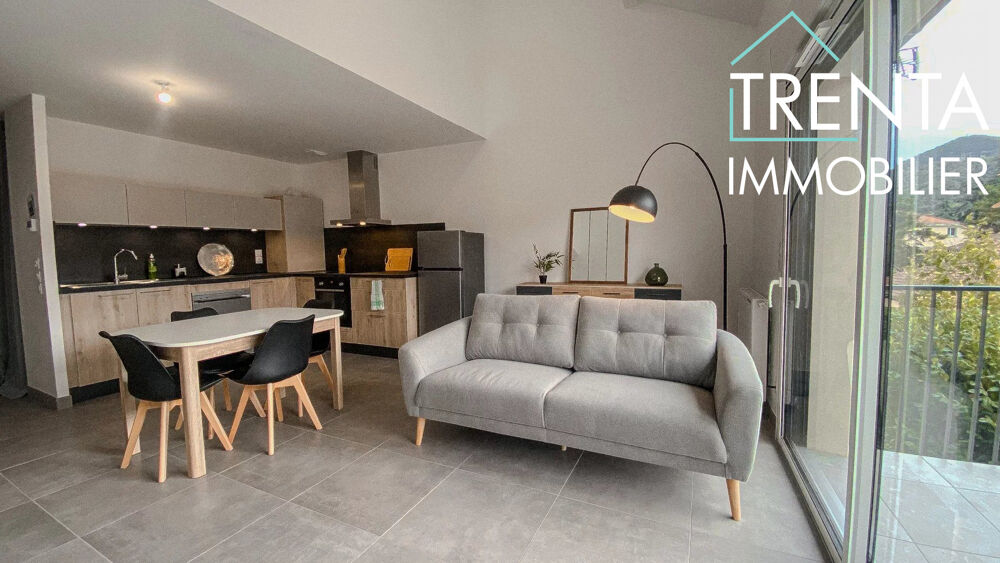 Duplex T2 meublé avec balcon à louer à Voiron