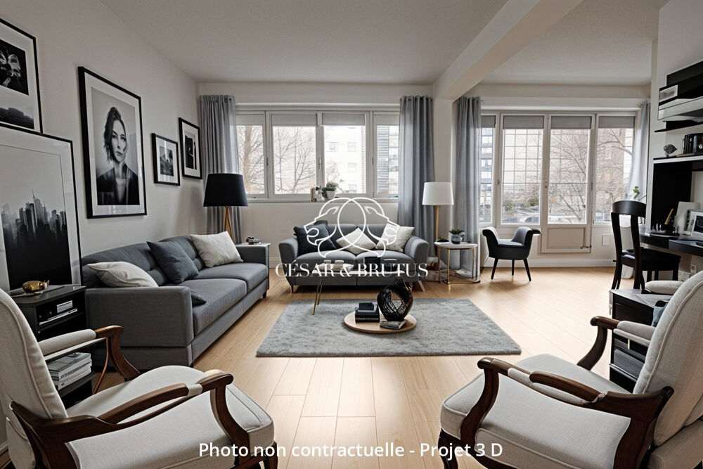Vente Appartement Appartement bourgeois 3 chambres de 105 m² . Balcon . Cave Lyon 6