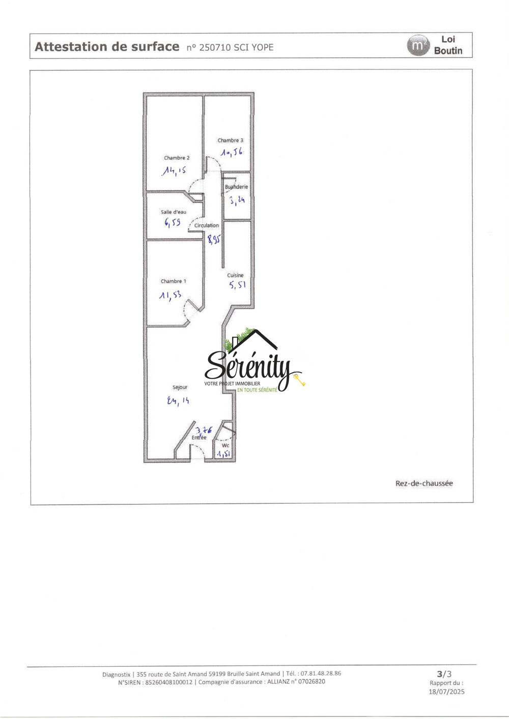 Appartement T4 LOUE