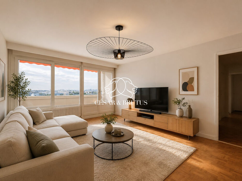 GRAND T2 AU DERNIER ETAGE AVEC BALCON, CAVE ET GARAGE