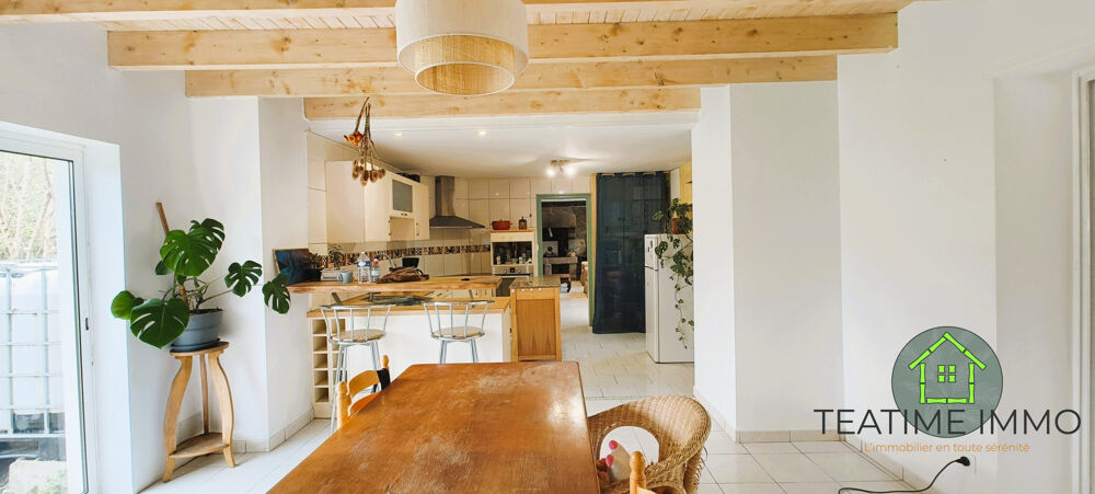 maison de campagne, mer à 4 min