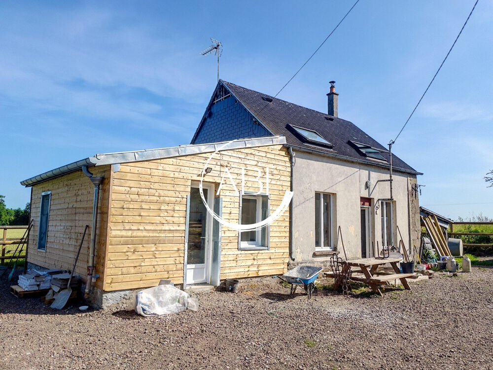 A 4 km de la gare, maison 80 m² à rénover terrain de 1420 m²