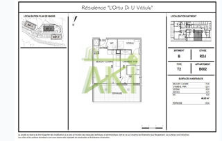  Appartement à vendre 2 pièces 41 m²