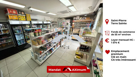 Fonds de commerce 55 m&sup2; Terre Sainte 479250 97410 Saint-pierre