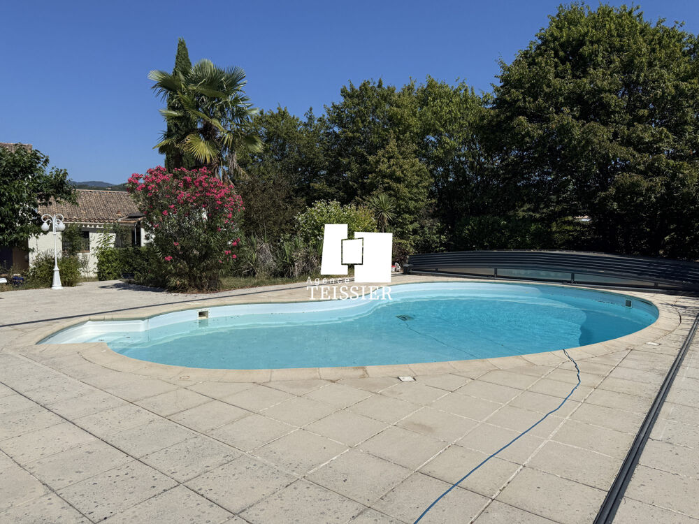 Vente Maison Sud Ardèche : 07260 Rosieres, Villa avec piscine sur 6800 m² Rosières