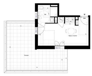 Appartement à vendre 1 pièce 25 m²