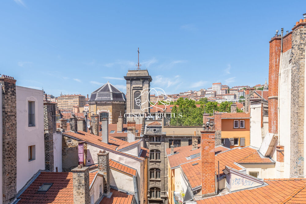 Appartement en dernier étage avec vue dégagée