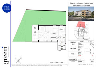  Appartement � vendre 4 pi�ces 82 m�