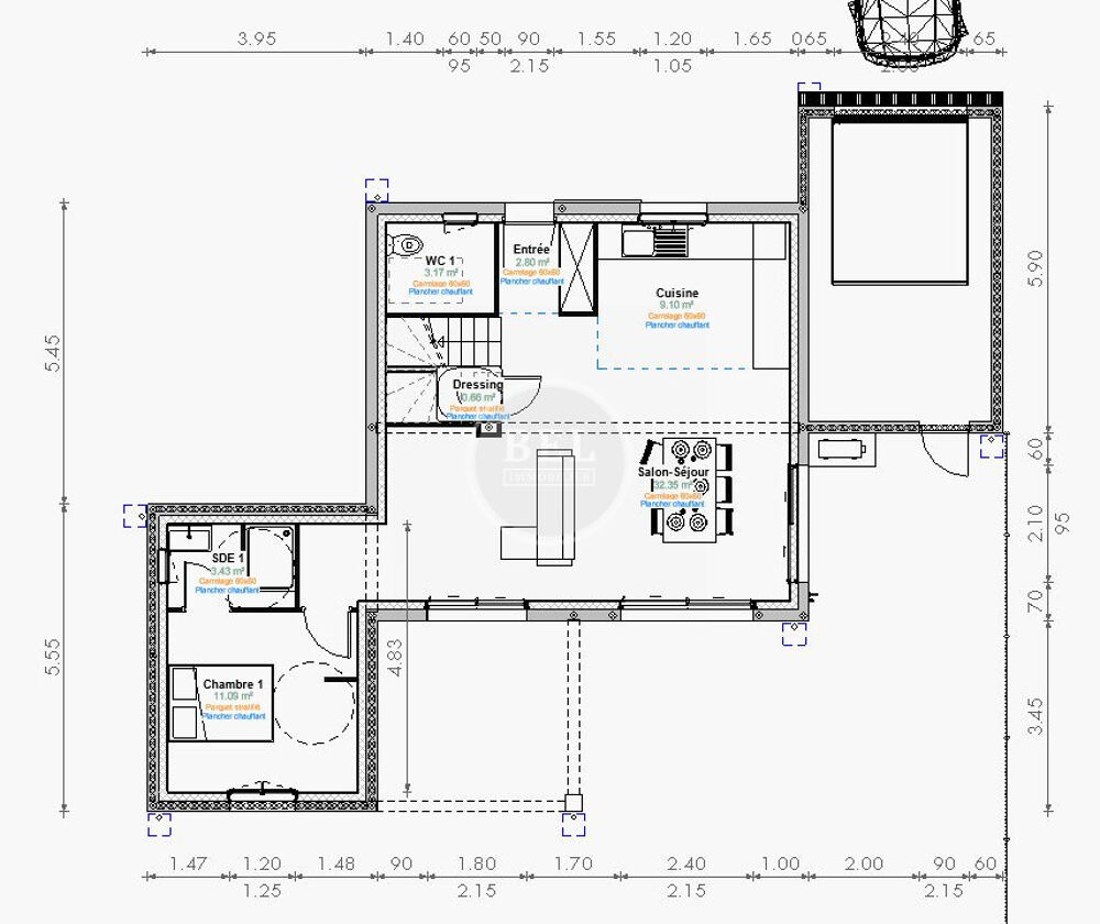 Vente Maison villa T5 Sainte-foy-l'argentière