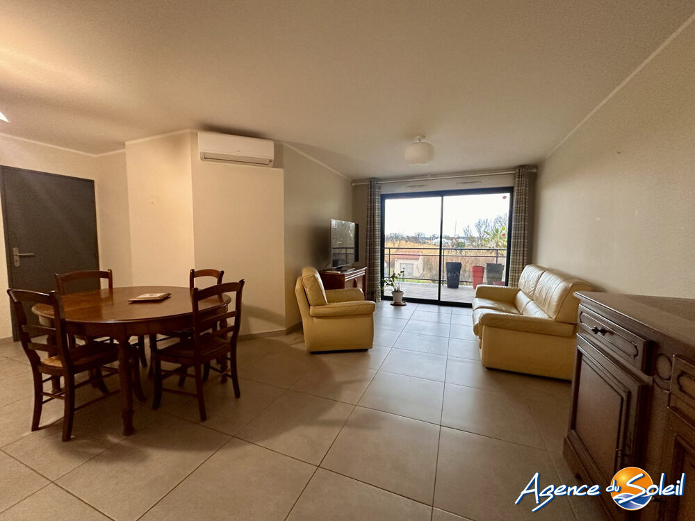 Vente Appartement T3 de 62m² avec terrasse parking et garage Canet-en-roussillon