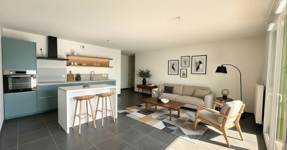 Vente Appartement Annecy 3 pièces 66.46 m² - Terrasse Annecy