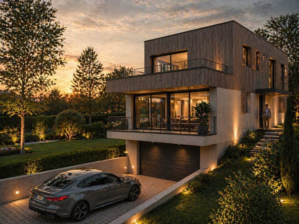 Villa d'exception de 185m² avec vue sur le Mont-Blanc - Mont