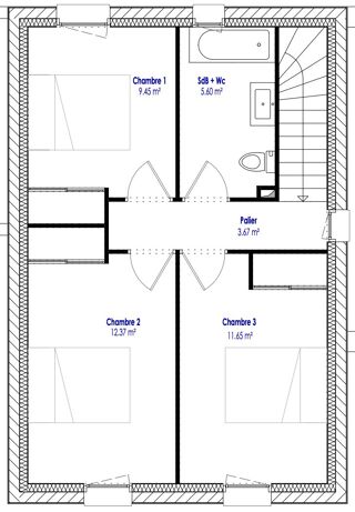  Maison  vendre 4 pices 103 m