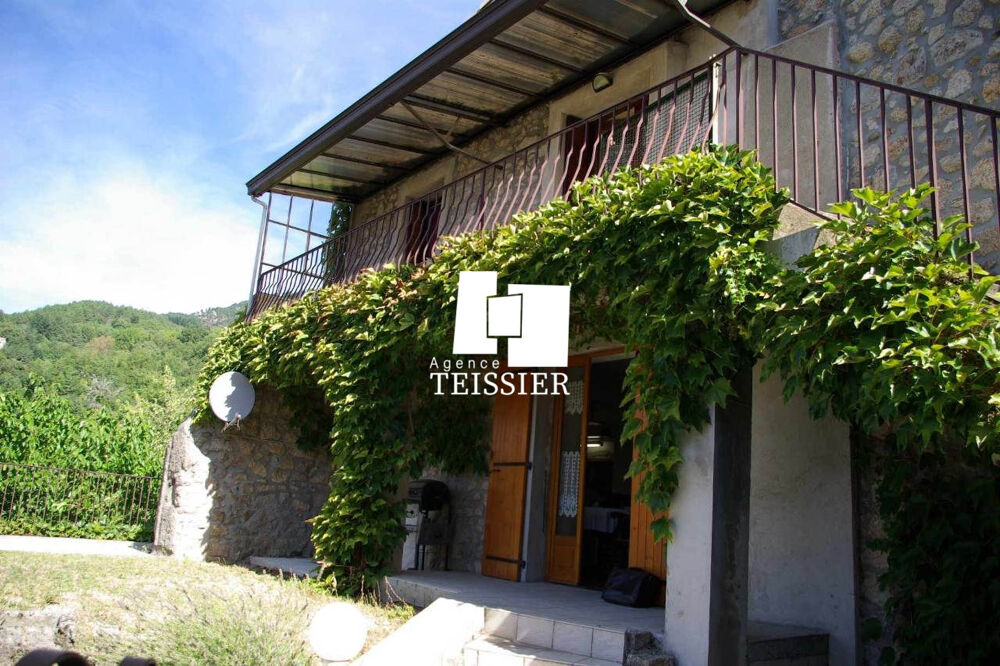 Vente Maison Exclusivité ! 07260 : Sud Ardèche Maison en pierre au calme Rocher