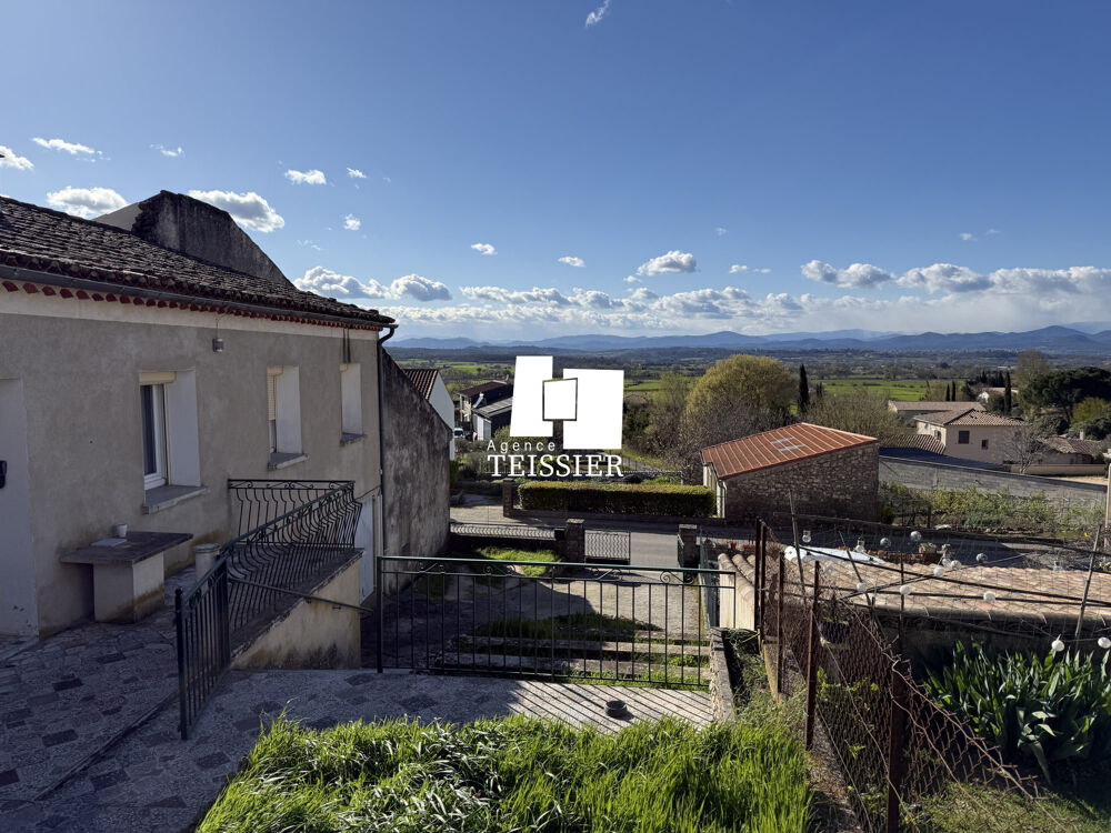 Brouzet Les Alés : Maison de village avec vue
