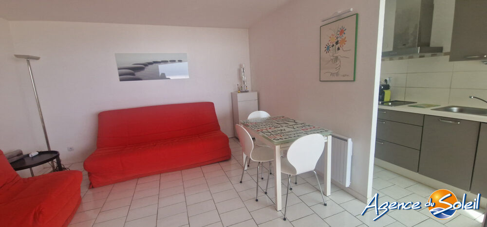 Vente Appartement T2 avec terrasse vue mer cellier et garage Canet-en-roussillon