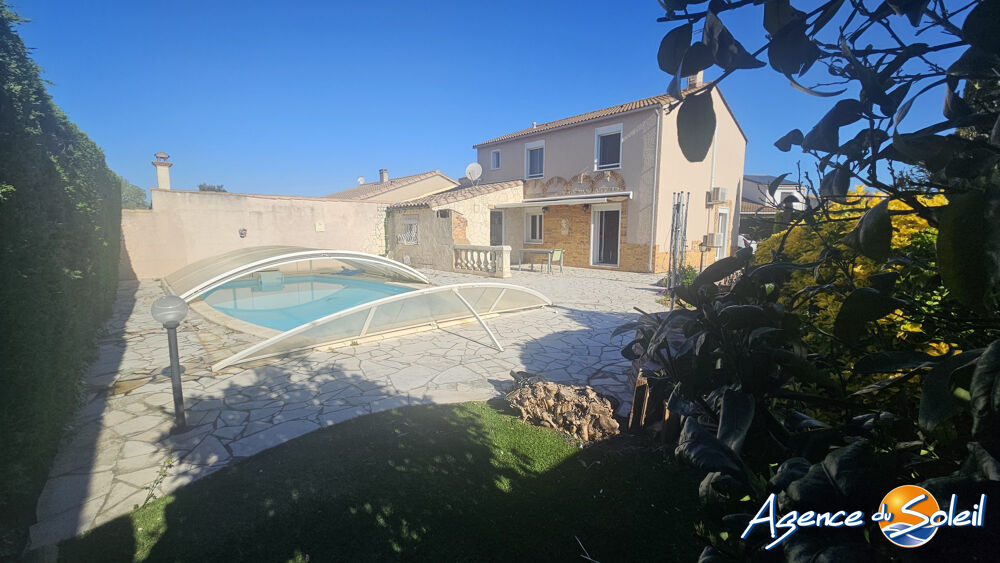 maison piscine jardin