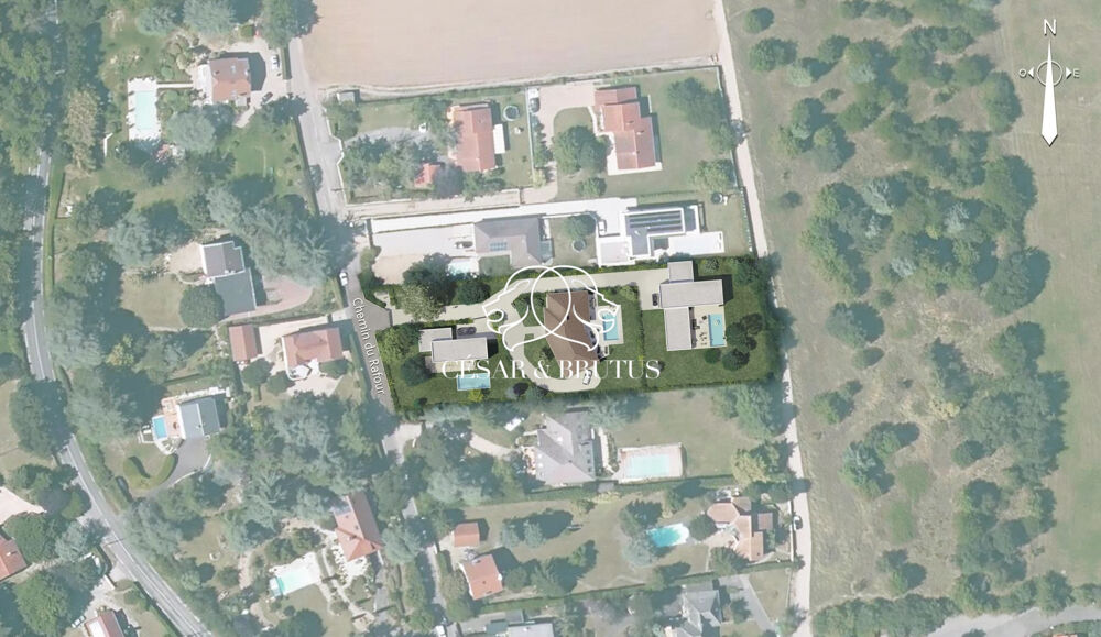 Vente Terrain Terrain arboré et viabilisé de 1 500m² – Écully Écully