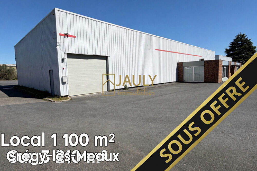   Local industriel 1 100 m² env. / 3 210 m² - LOUÉ 