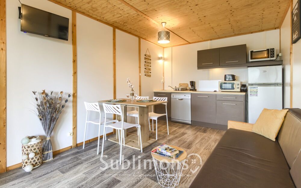 Chalet sans vis-à-vis avec vue étangs + terrasse 30 m²  PR