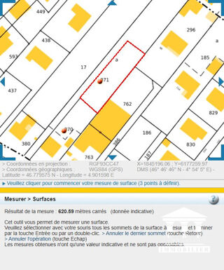  Terrain � vendre 620 m�