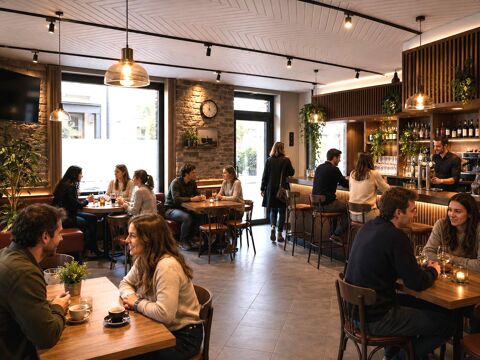 &Agrave; vendre � Fonds de commerce Bar - Morbihan 52500 56400 Auray