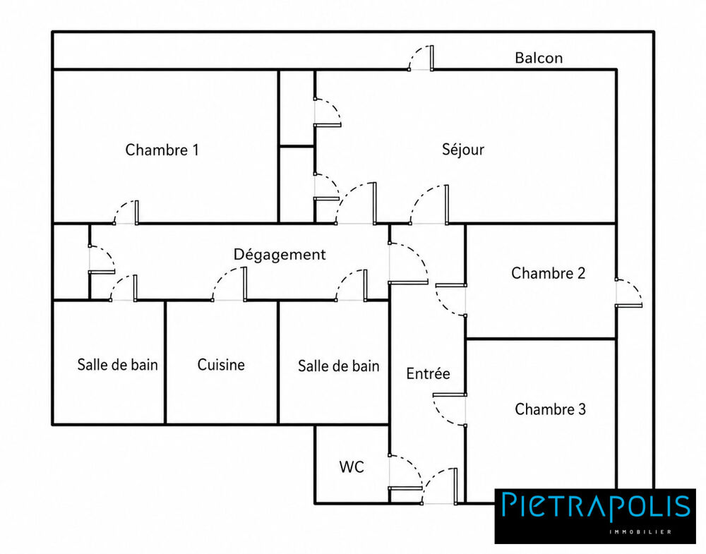 Vente Appartement T4 Quartier Préfécture Lyon 3 Lyon 3