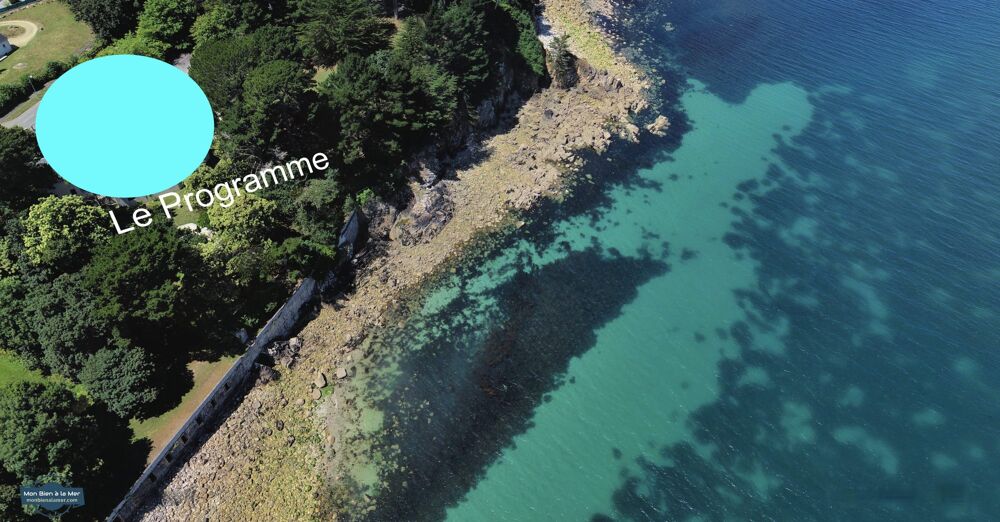 Front de Mer sur les hauteurs de TREBOUL, site exceptionnel