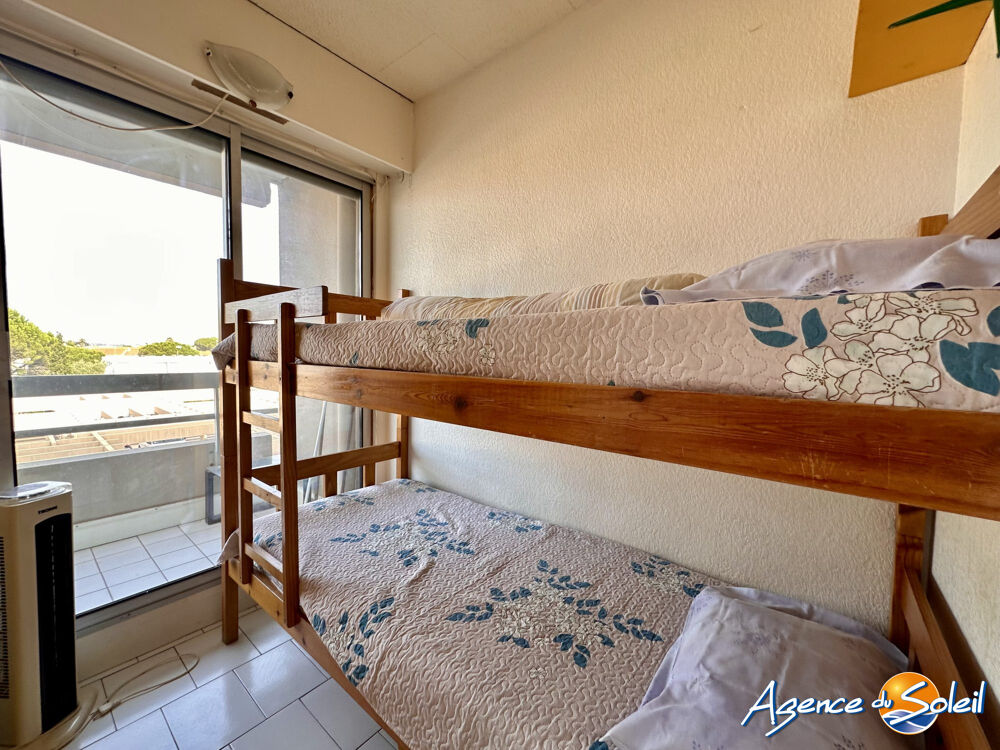Vente Appartement Beau T1-cabine avec belle terrasse vue Canigou Canet-en-roussillon