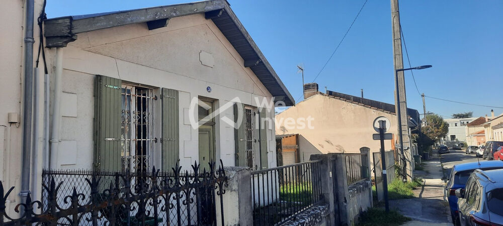 BORDEAUX BACALAN  Maison T4 à rénover sur 360m² avec Jardi