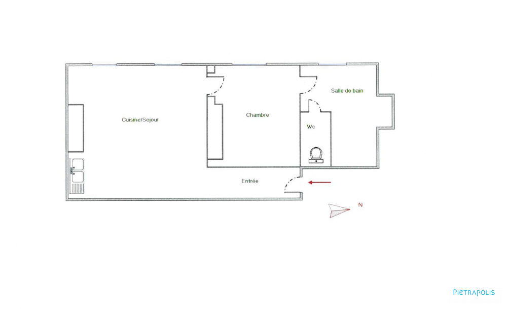 Vente Appartement Centre Vienne - App T2 - 49,23m2 - Cave - 5mn Gare Vienne