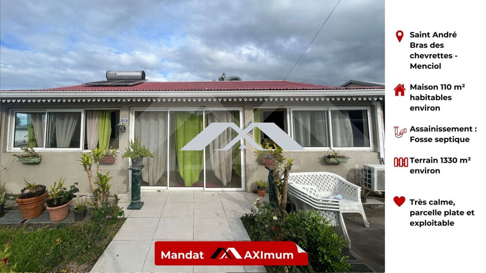 Maison 110 m² Saint-André Idéal investisseur / promoteur