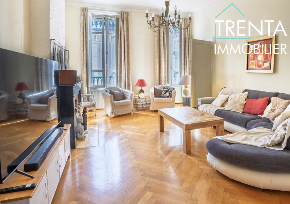 Vente Appartement Voiron centre – Appartement de caractère 162 m² – 4 chambr Voiron