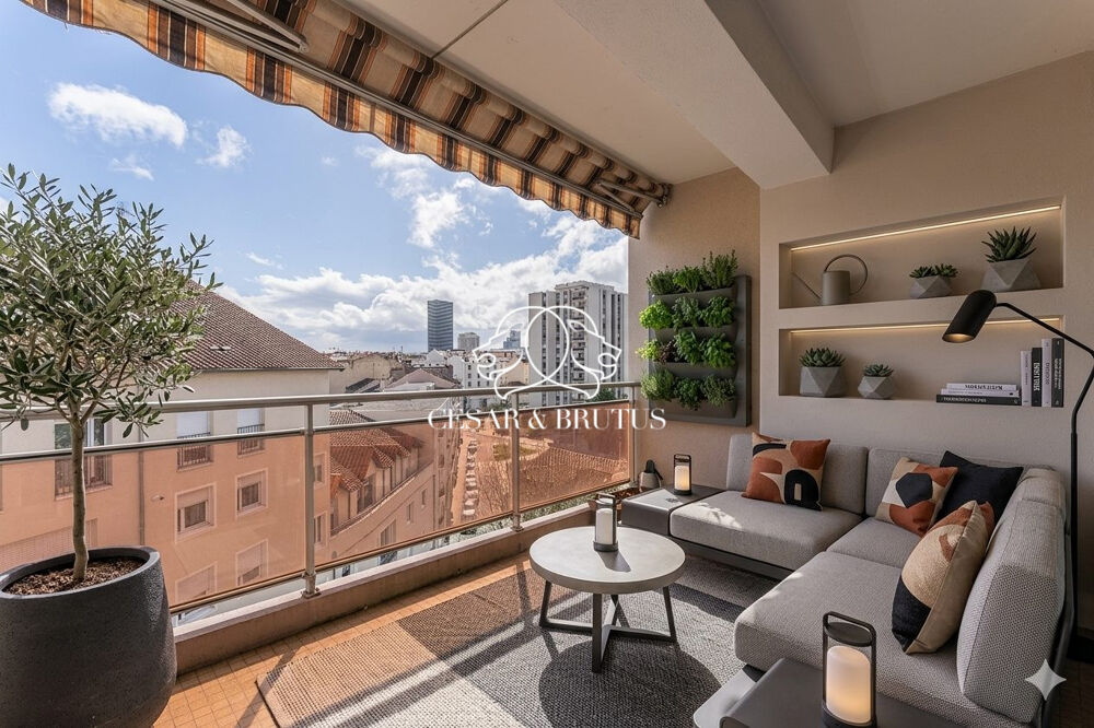 LYON 6e  Bellecombe | T5 familial lumineux avec balcons  6