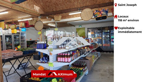 Locaux 118 m&sup2; Saint Joseph 228900 97480 Saint-joseph