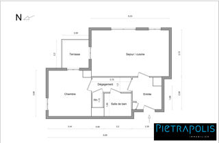  Appartement � vendre 2 pi�ces 55 m�