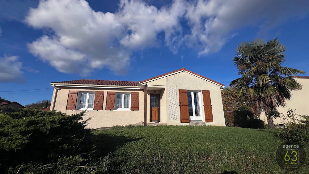 Vente Maison Cournon, maison de 120 m2 de plain-pied sur 803 m2 de terrain cl Cournon-d'auvergne